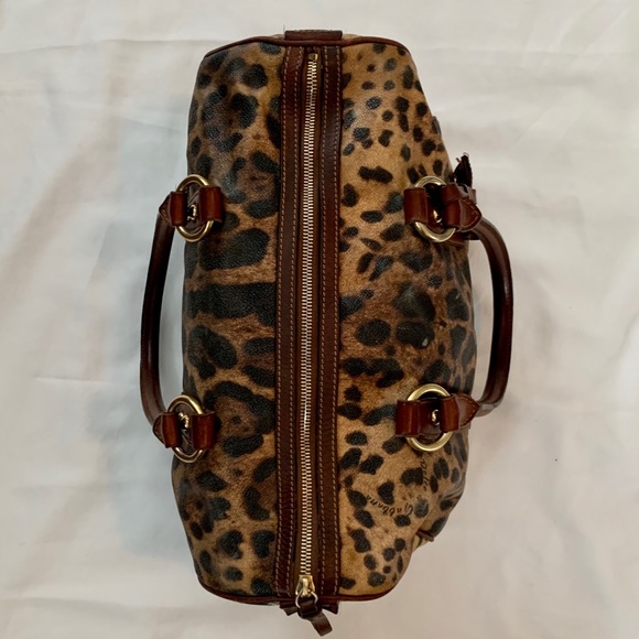 Dolce & Gabbana Coated Canvas Leopard Satchel - Picture 5 of 11